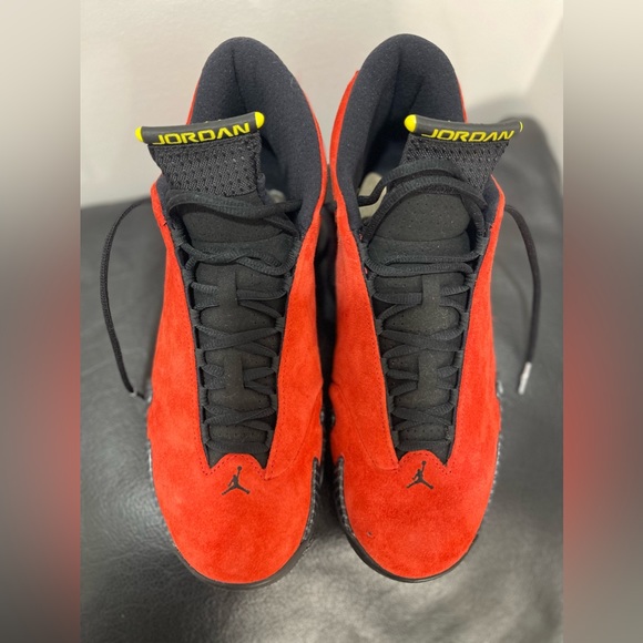 Air Jordan 14 “Ferrari” - WORN ONCE 🔥 Amazing Condition - size 11 - Picture 5 of 8
